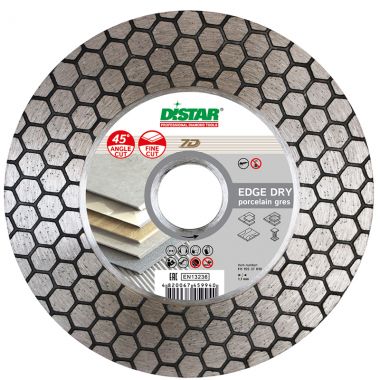 Алмазный диск 1A1R 115x1,6x25x22,23 Edge Dry DISTAR 11115546009 ― DISTAR